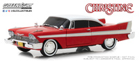 Plymouth Fury "Christine" Evil Version with Blacked Out Windows (1958) Greenlight 1:24