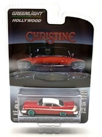 Plymouth Fury "Christine" Evil version with blacked out windows (1958) Greenmachine 1:64