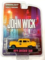 Taxi Checker Motors Marathon A11 de la pelicula John Wick: Chapter 3 - Greenmachine 1/64